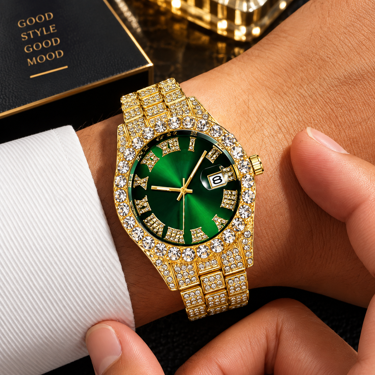✧ Rhinestone Quartz Watch