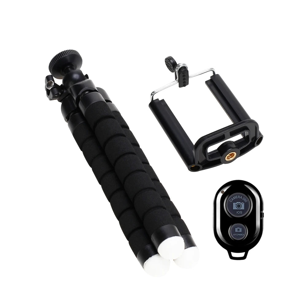 ⌁ Flexible Phone Tripod & Holder