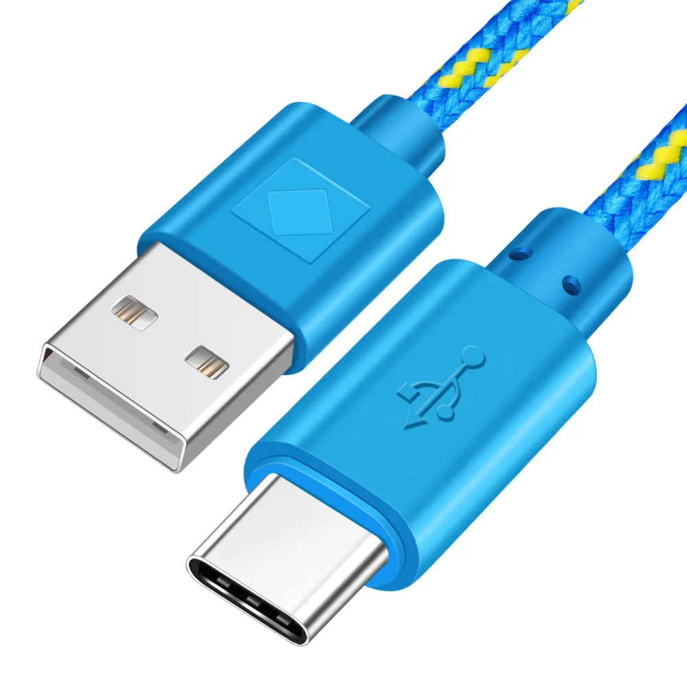 ⟡ Braided USB-C Charging Cable