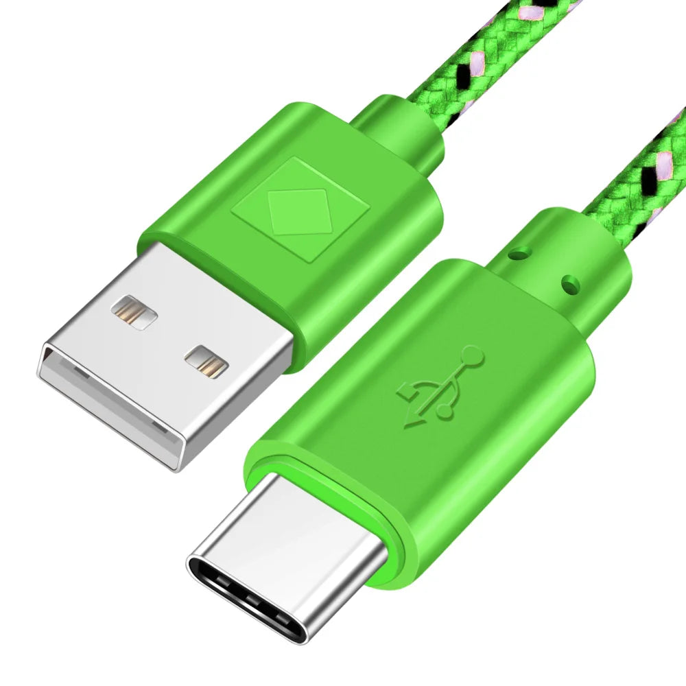 ⟡ Braided USB-C Charging Cable
