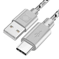 ⟡ Braided USB-C Charging Cable