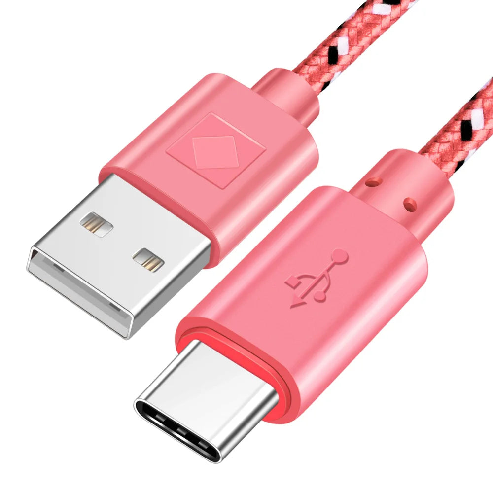 ⟡ Braided USB-C Charging Cable