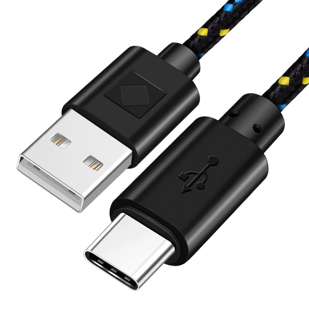 ⟡ Braided USB-C Charging Cable