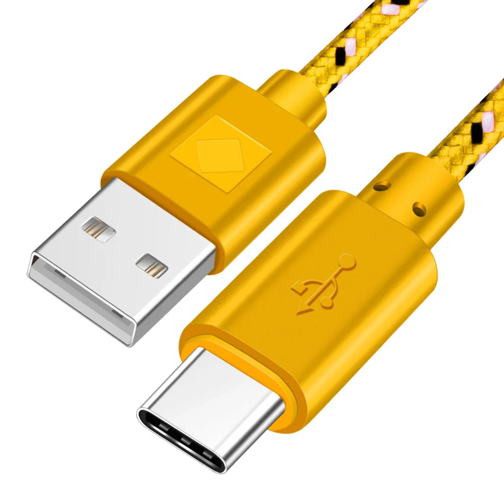 ⟡ Braided USB-C Charging Cable