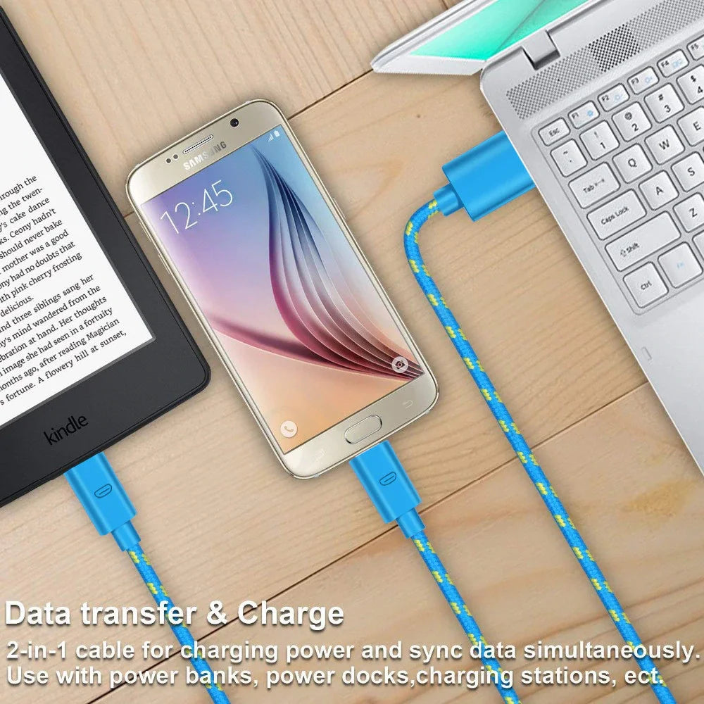 ⟡ Braided USB-C Charging Cable