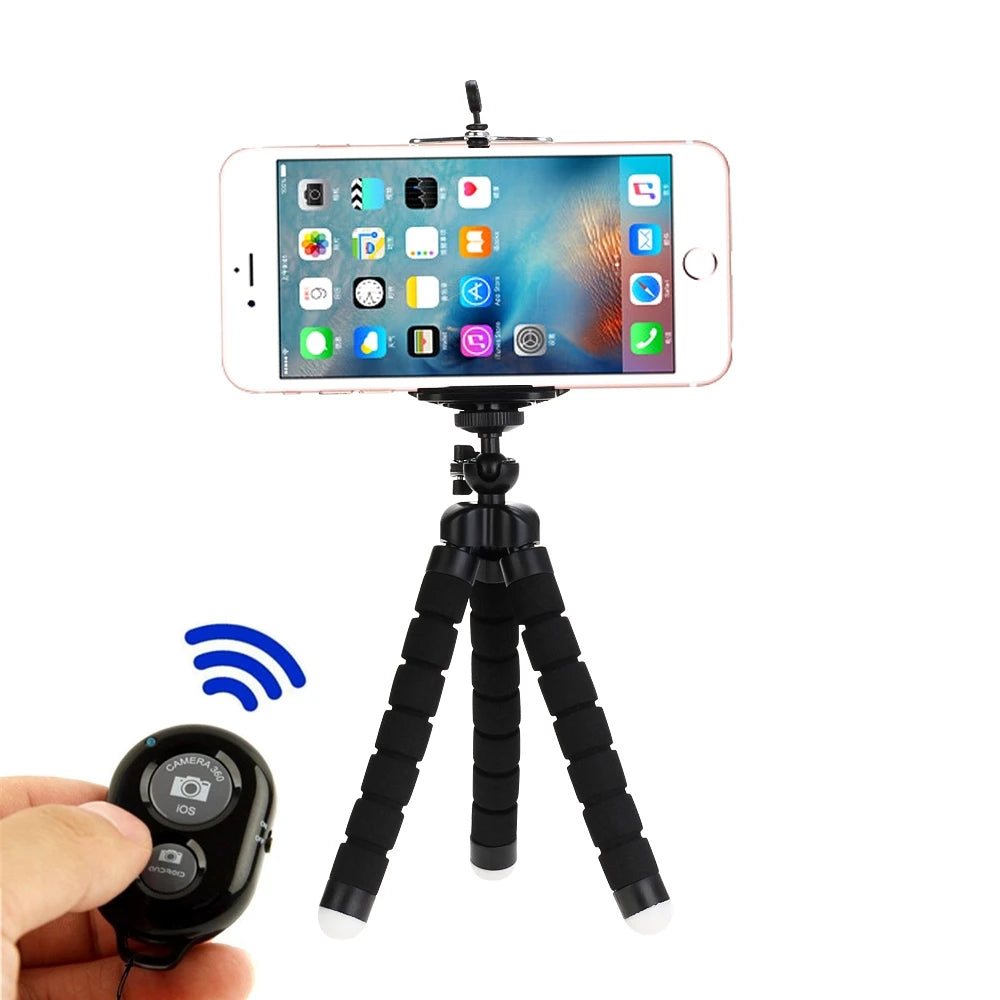 ⌁ Flexible Phone Tripod & Holder