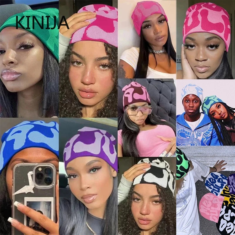 ☾ Knit Streetwear Beanie