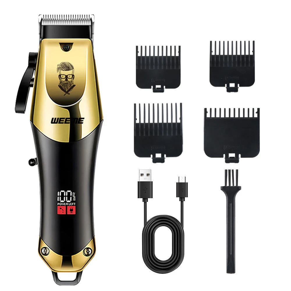 ✦ Rechargeable Hair Trimmer & Grooming Kit