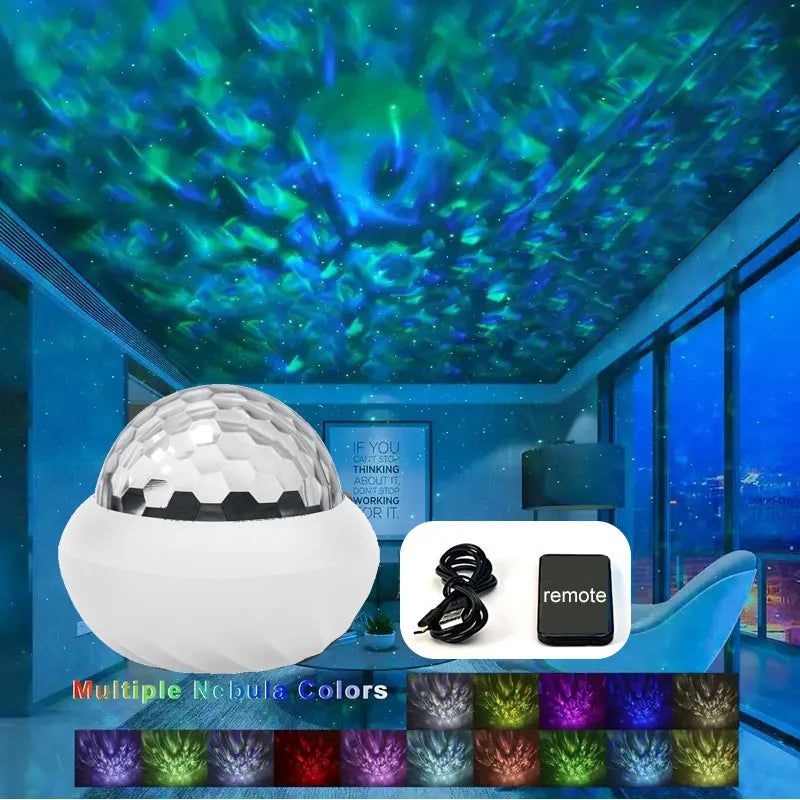 🌌 RGB Northern-Light Projector