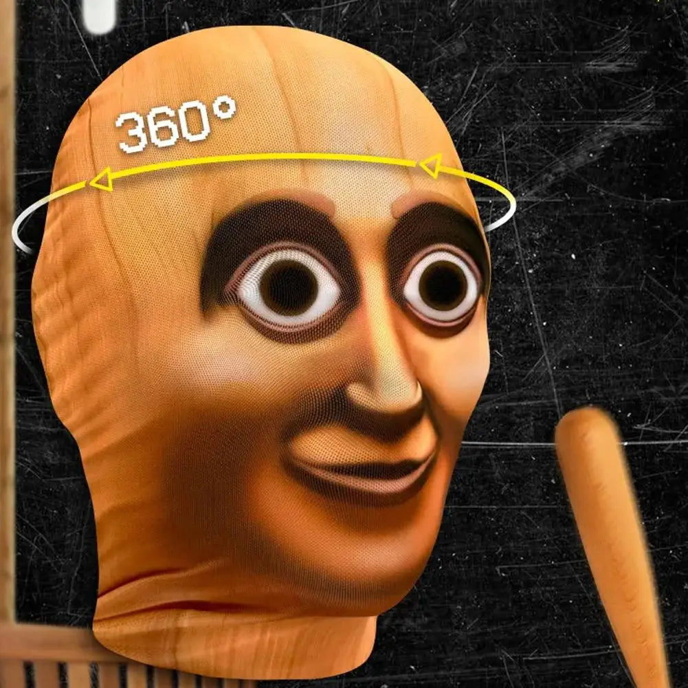 🎭 3D-Printed Full-Face Costume Mask