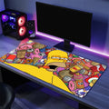 🎮 Cartoon Simpsons Gaming Mouse Pad