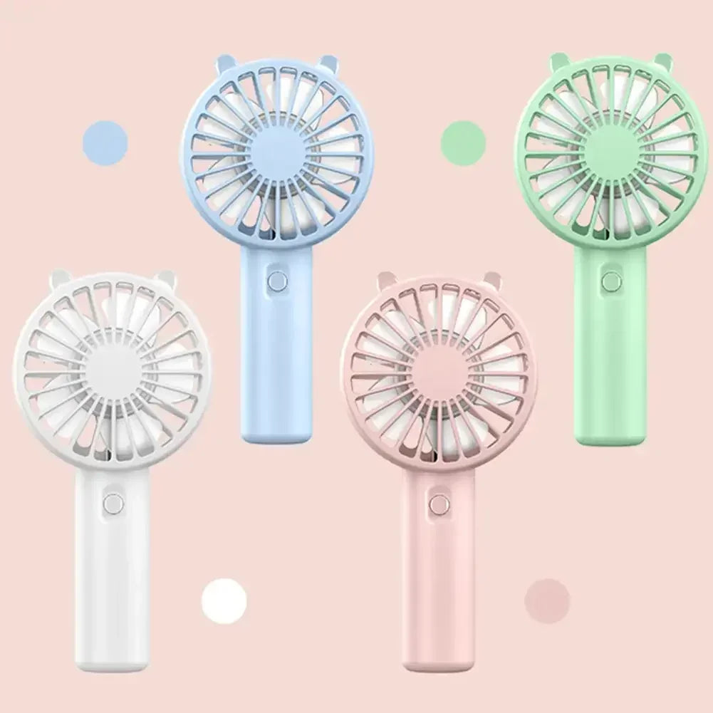 ☼ Mini Rechargeable Handheld Fan