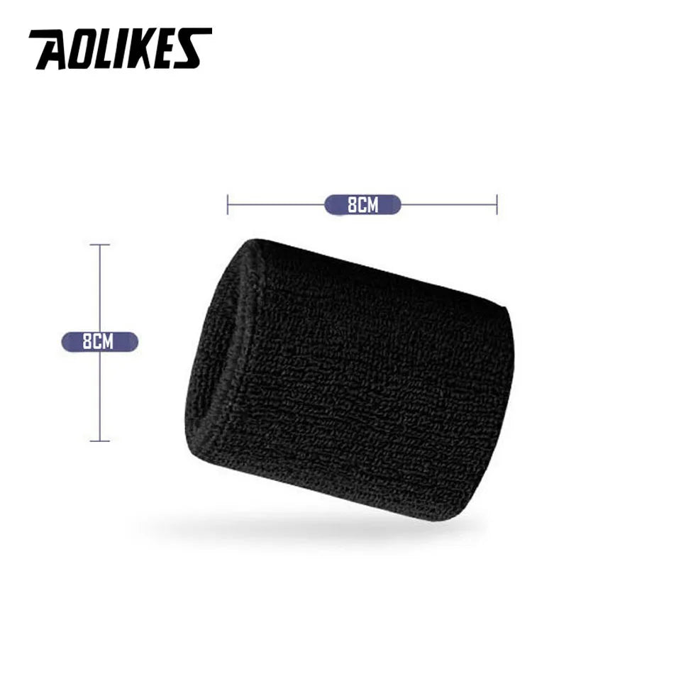 ☆ AOLIKES Sports Wrist Sweatband