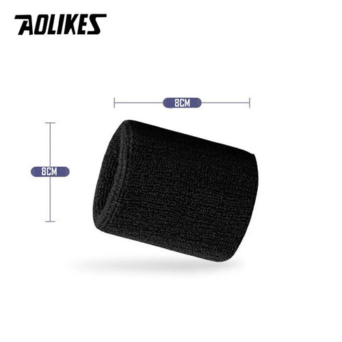 ☆ AOLIKES Sports Wrist Sweatband
