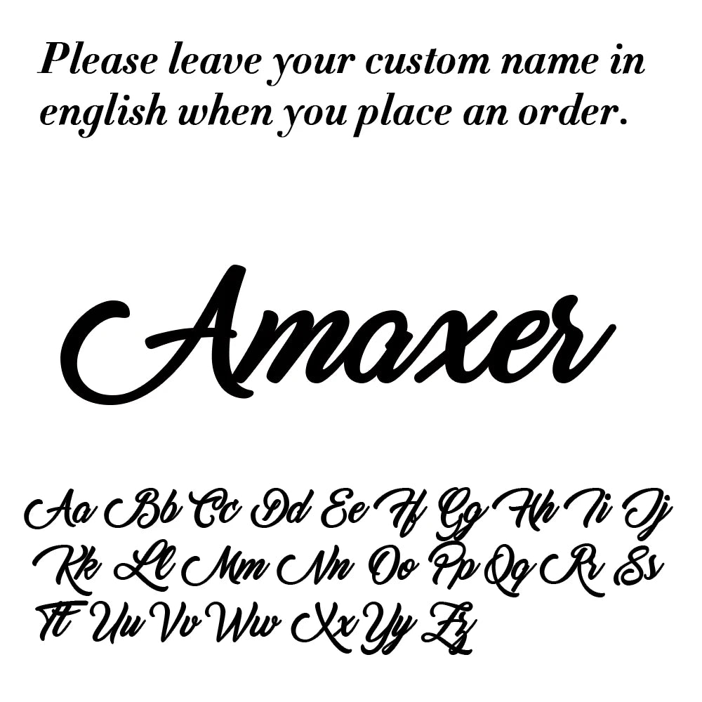 ☆ Custom Name Sparkle Necklace