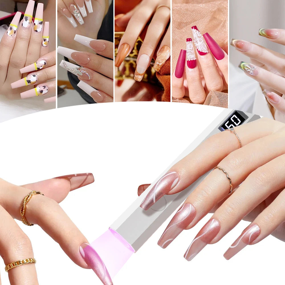 ✧ Mini UV LED Nail Lamp