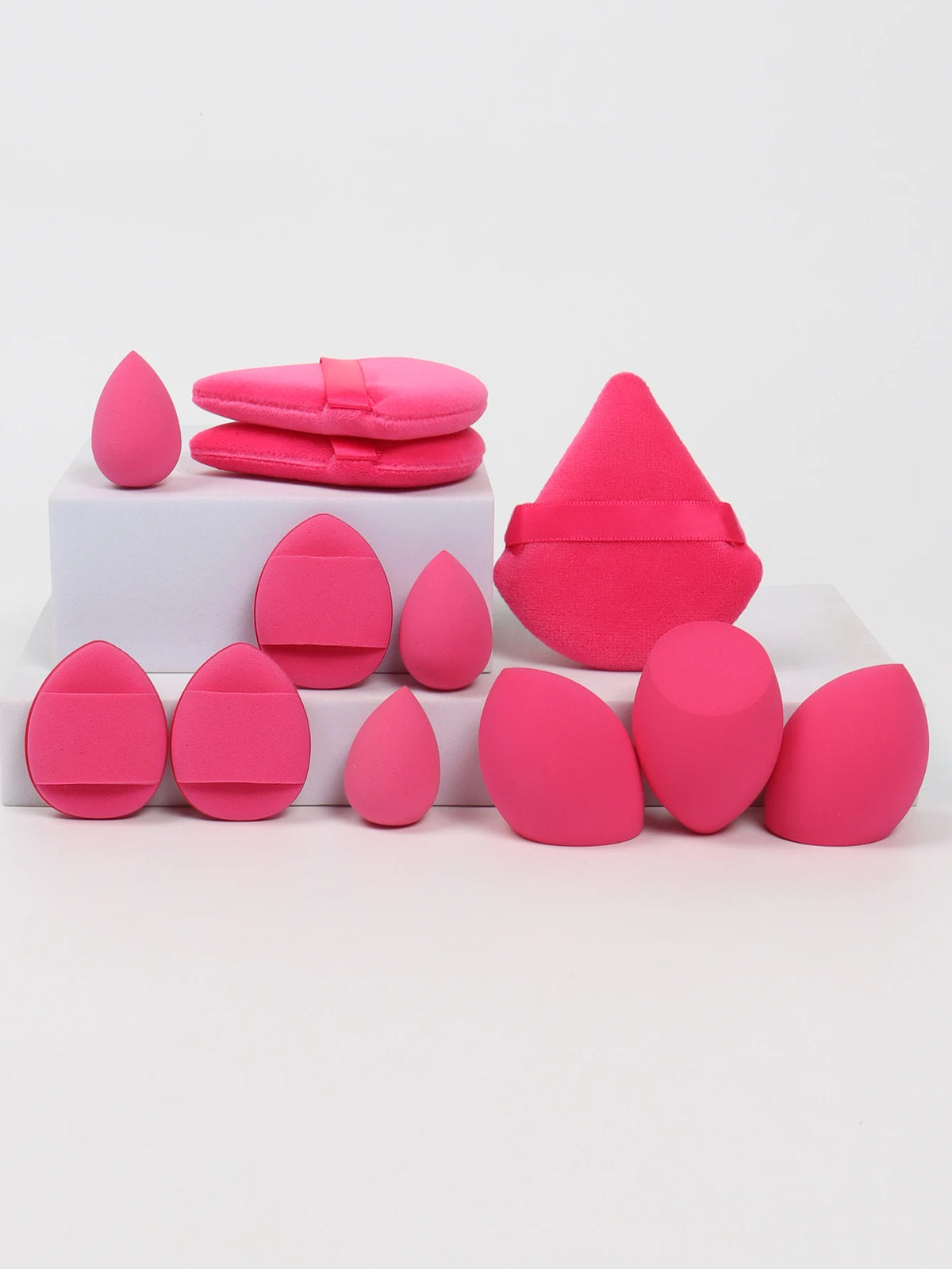 ❀ 12-Piece Makeup Sponge & Puff Set