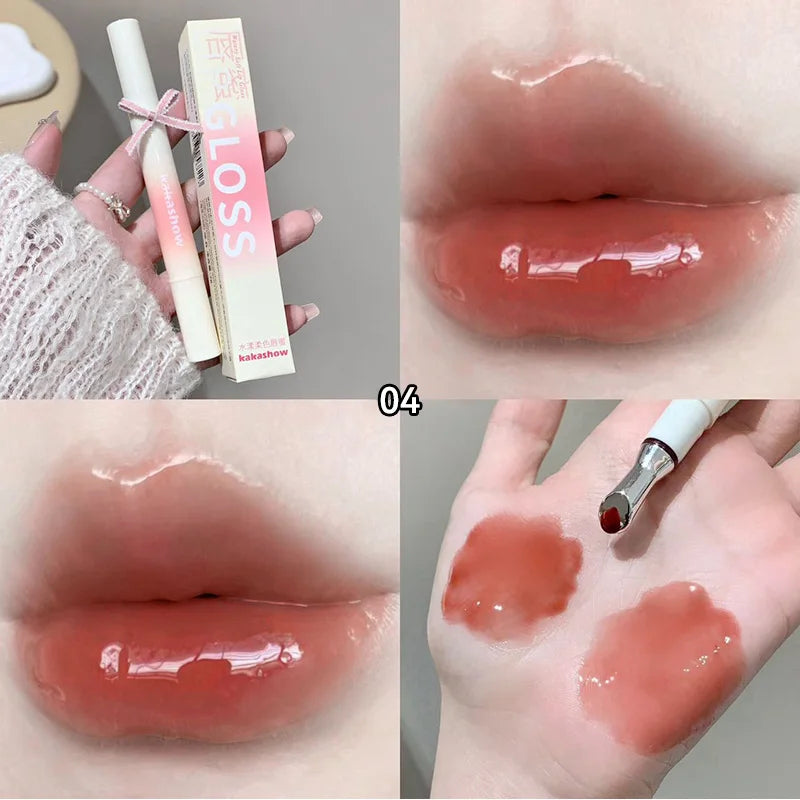 💄 KAKASHOW Mirror Jelly Lip Gloss