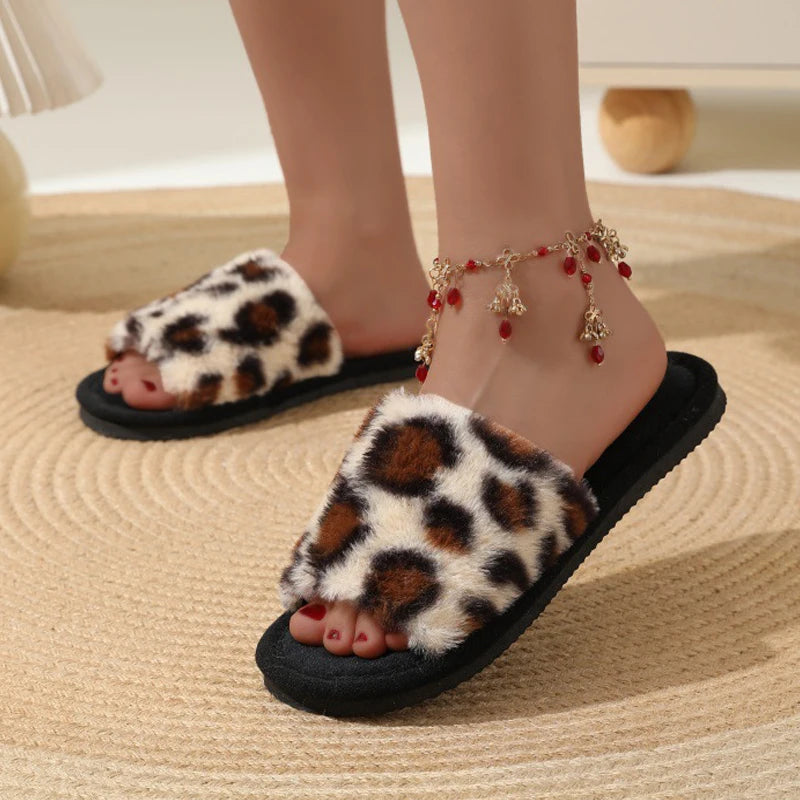 ☁ Plush-Lined EVA House Slippers