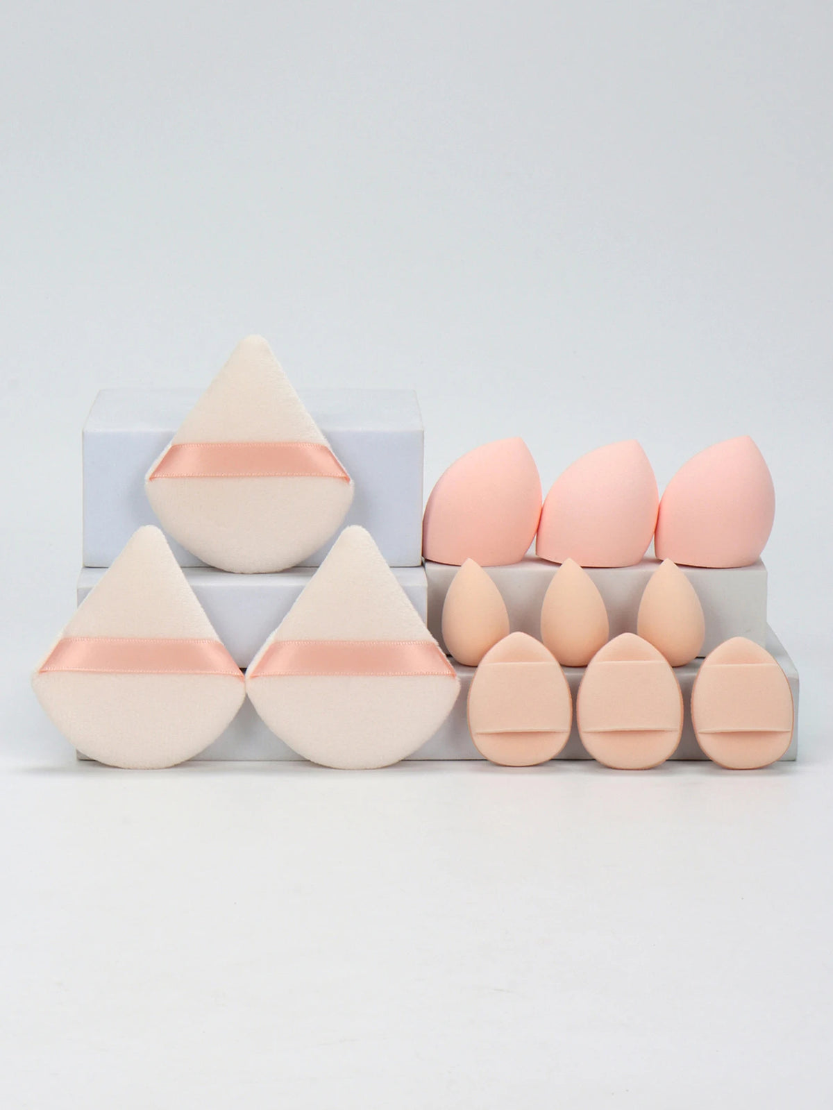 ❀ 12-Piece Makeup Sponge & Puff Set