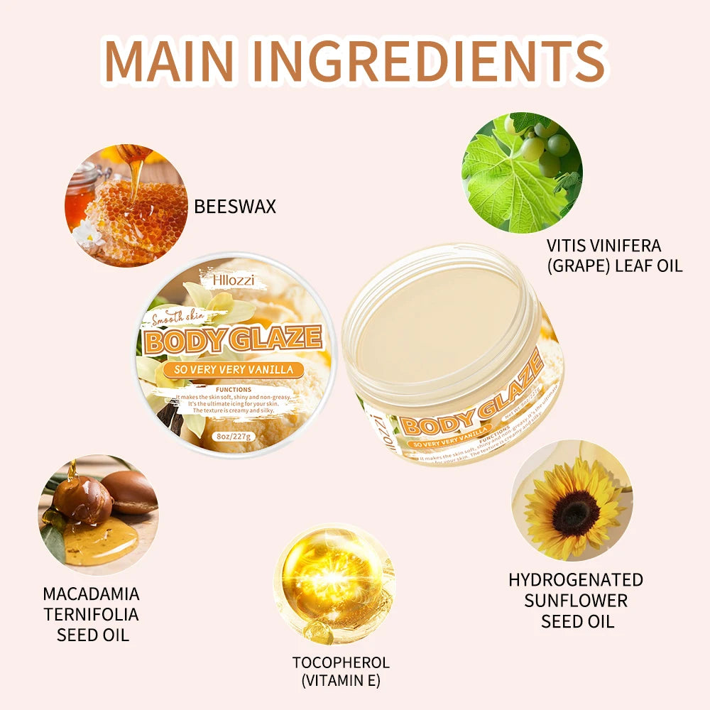 ❀ Vanilla Body Glaze Moisturizer