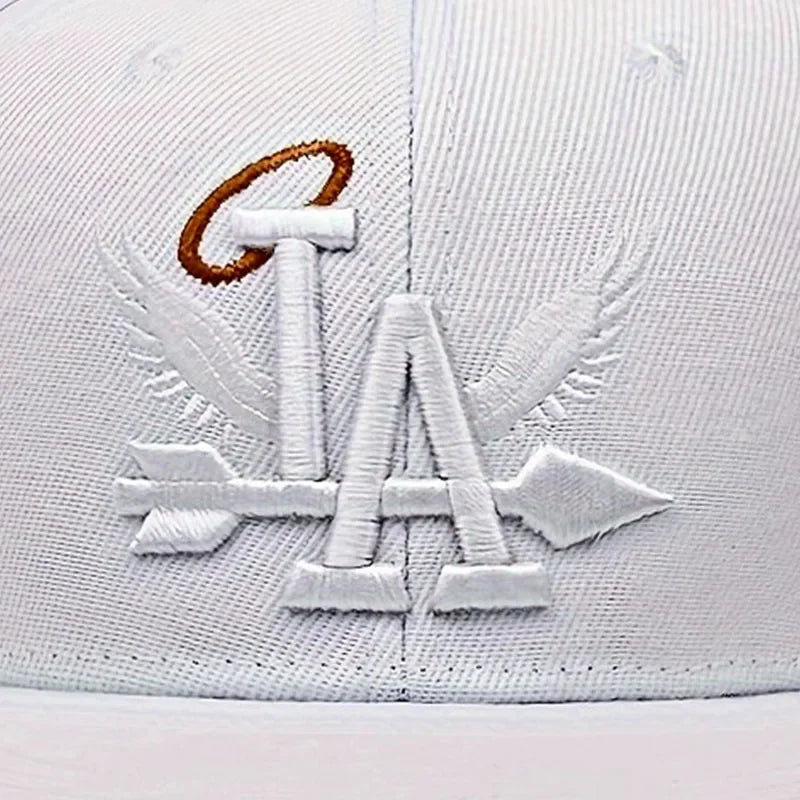 ★ LA Embroidered Snapback Cap