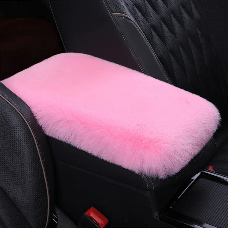 🚘 Plush Car Center Console Armrest Cover