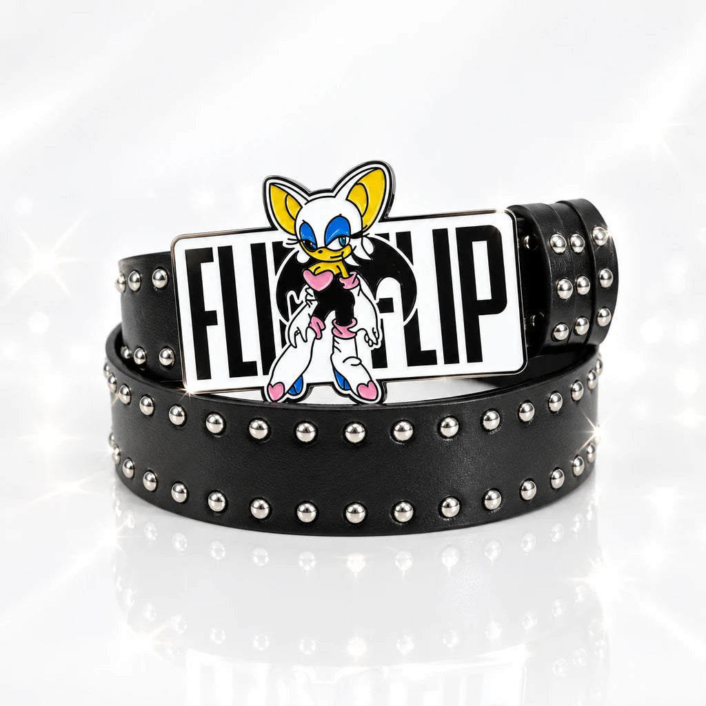 ☆ Sonic & Cat Studded Belt