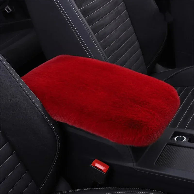 🚘 Plush Car Center Console Armrest Cover