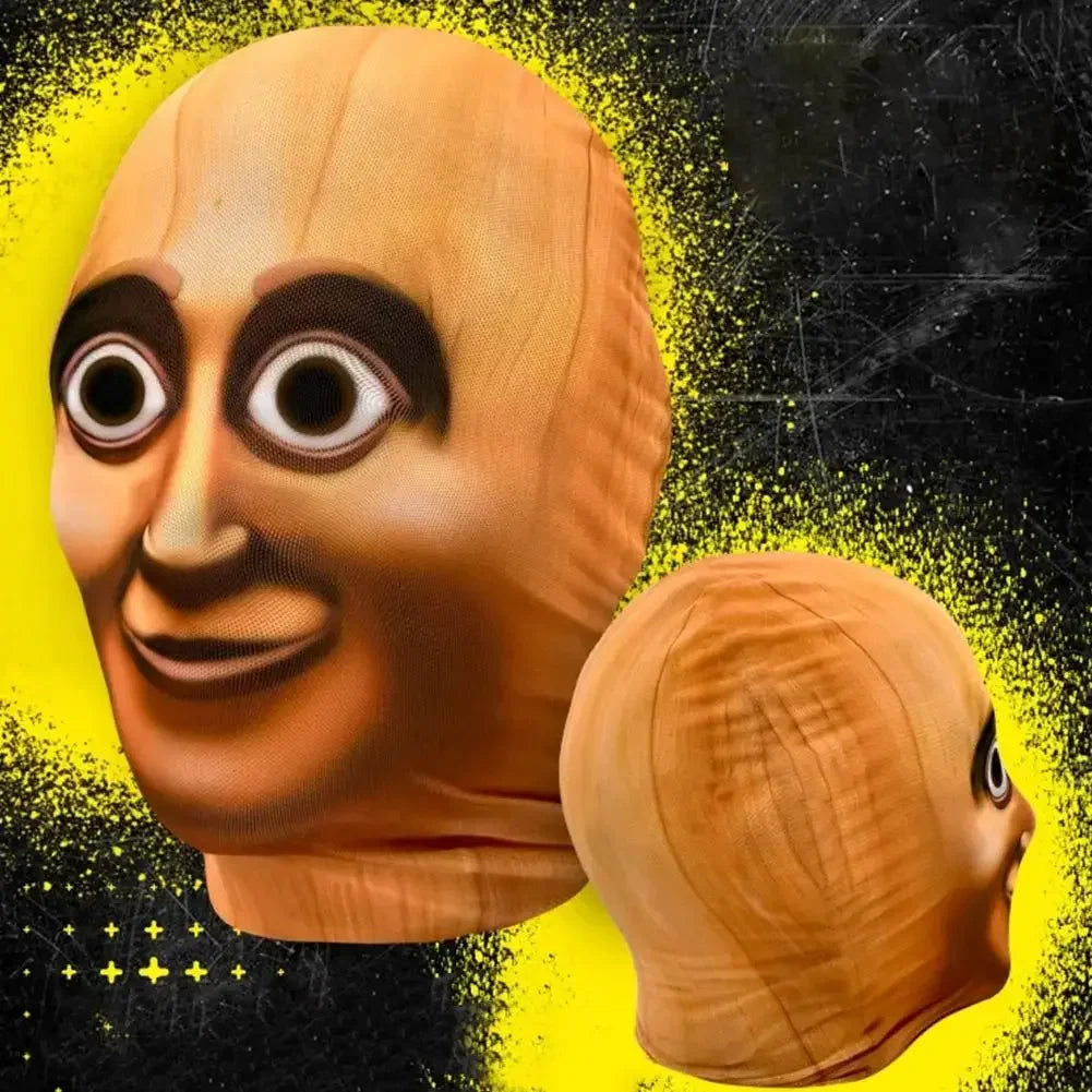 🎭 3D-Printed Full-Face Costume Mask