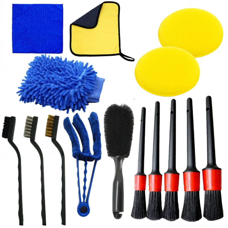 ✦ Car Detailing Brush Set