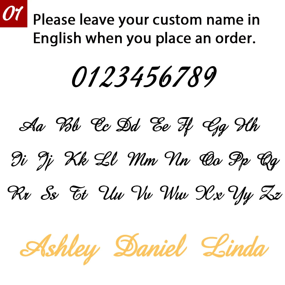 ☆ Custom Name Sparkle Necklace