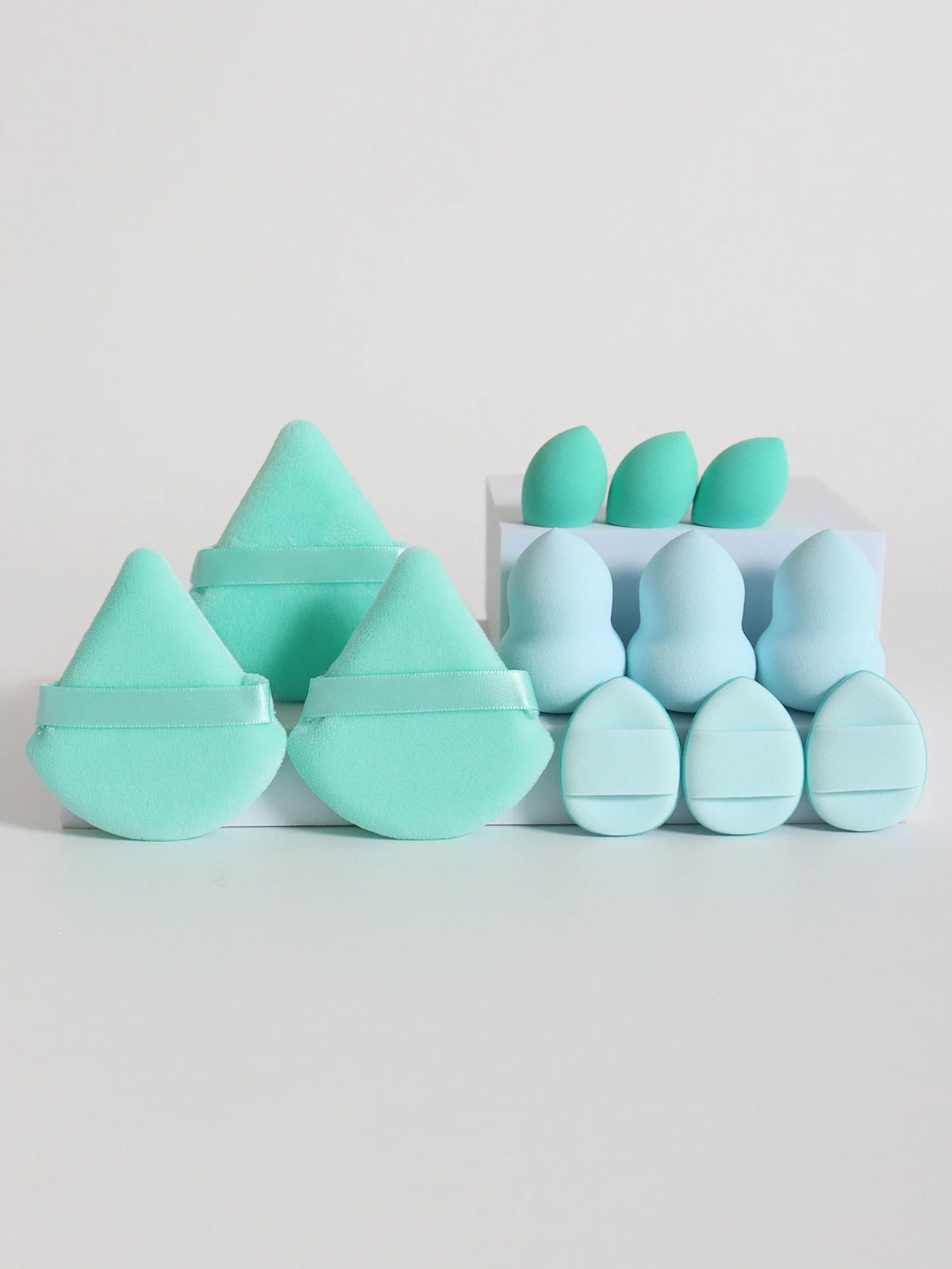 ❀ 12-Piece Makeup Sponge & Puff Set