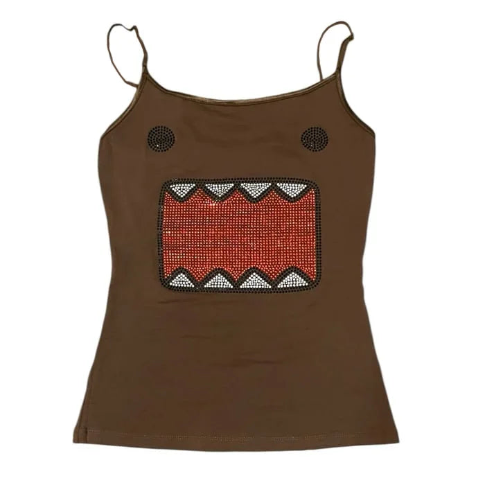 ☆ Y2K Cartoon Rhinestone Tank Top