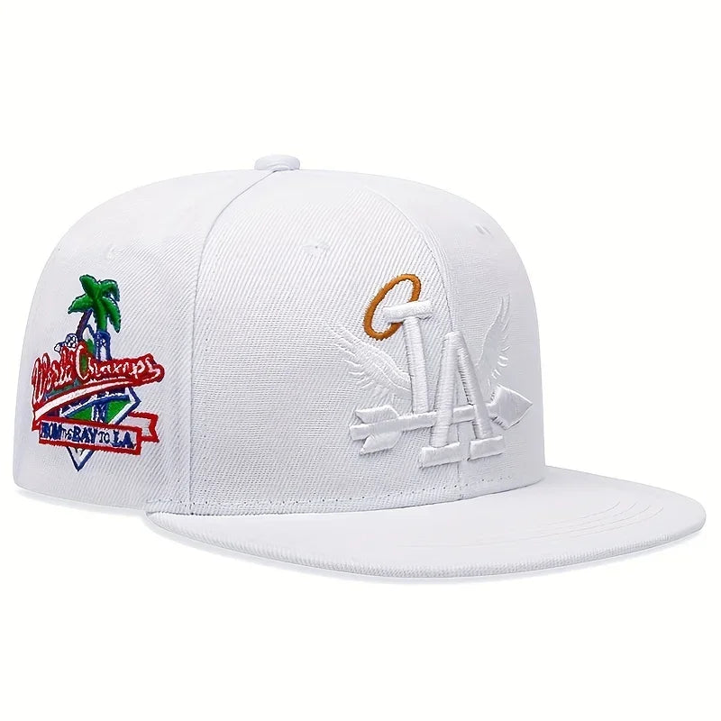 ★ LA Embroidered Snapback Cap