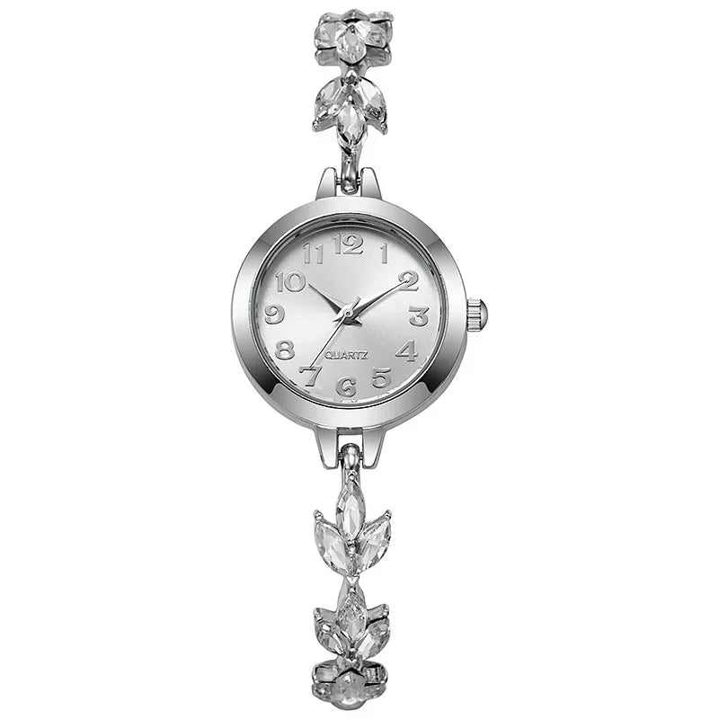 ♡ Rhinestone Bracelet Quartz Watch