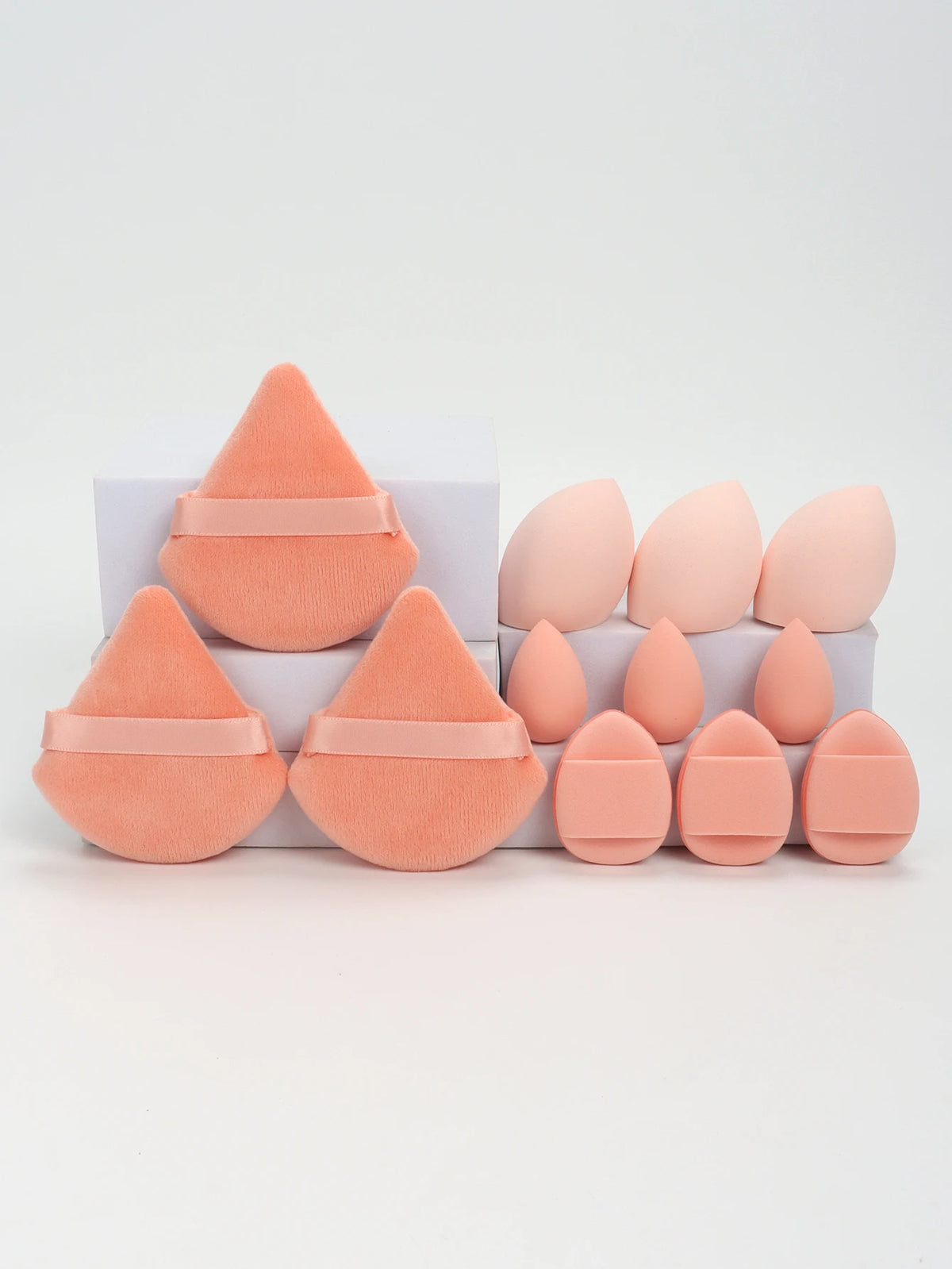 ❀ 12-Piece Makeup Sponge & Puff Set