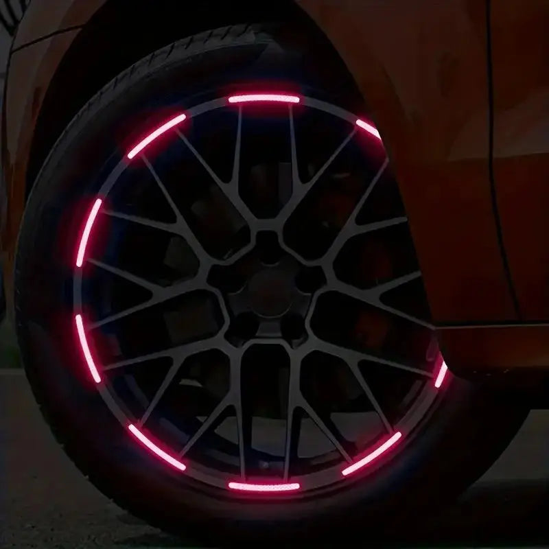 🛞 20-Piece Reflective Rim Stickers