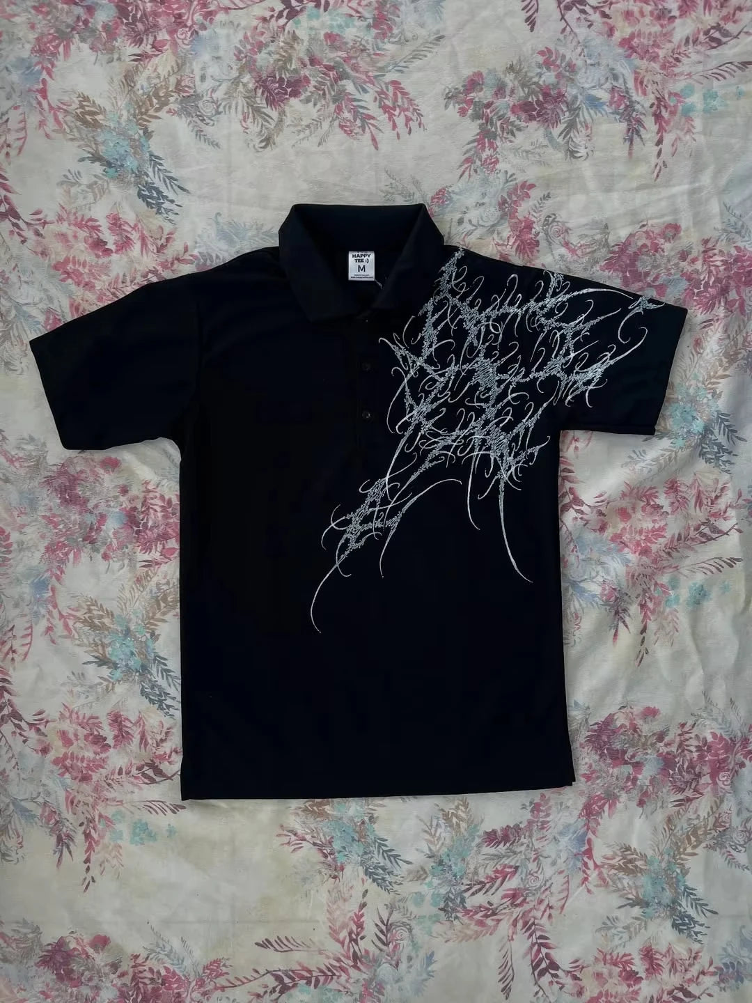 ♫ Y2K Rock Graphic Polo Tee