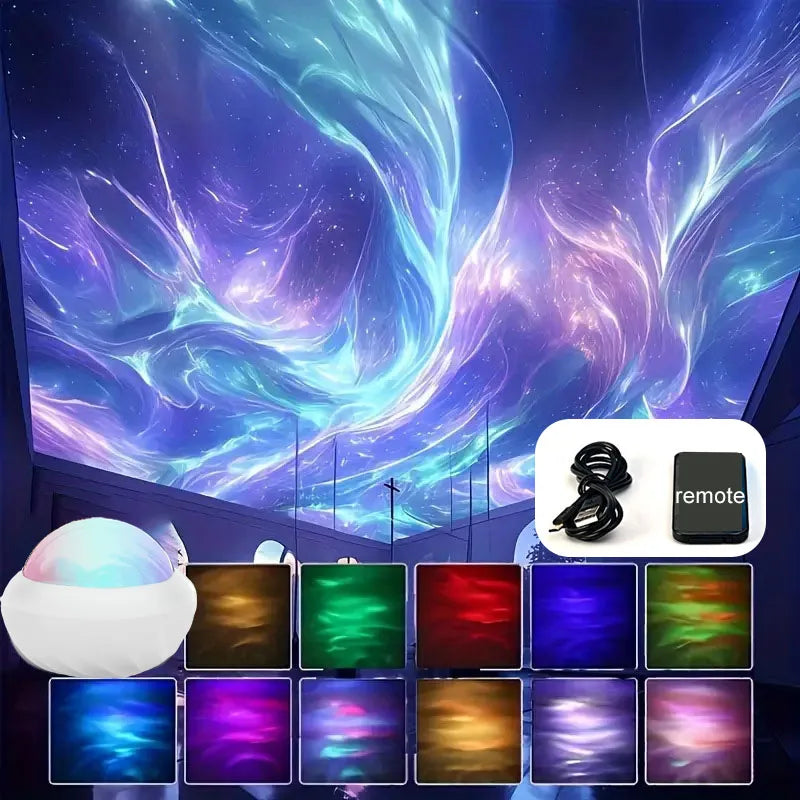 🌌 RGB Northern-Light Projector