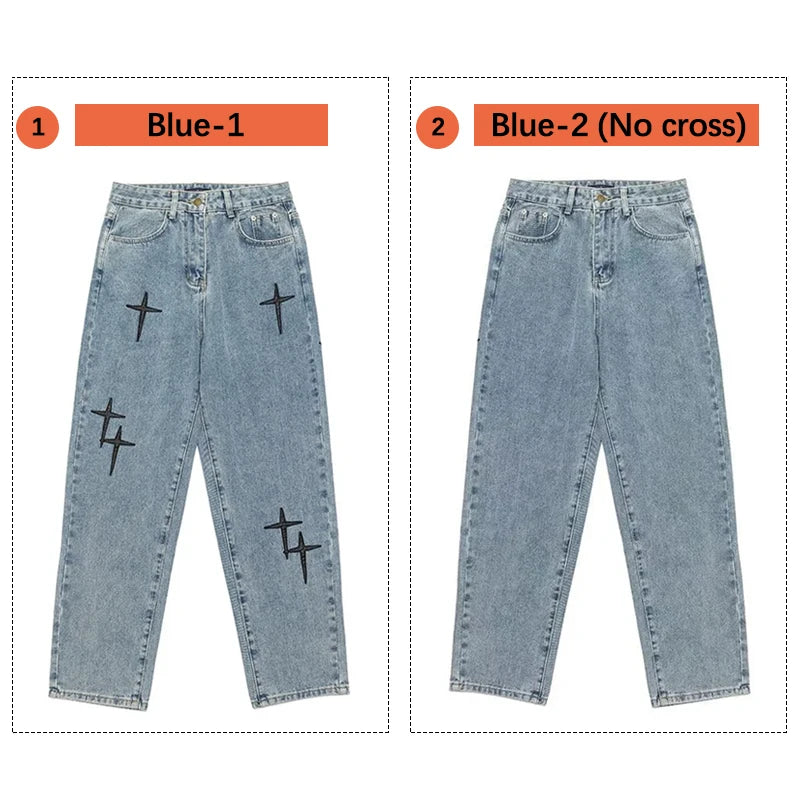 ☆ Men's Loose Straight-Leg Jeans