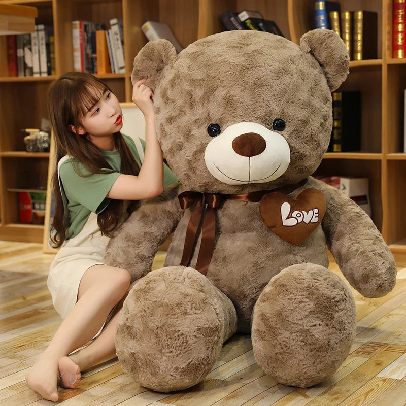♡ Love Heart Teddy Bear · 60 cm