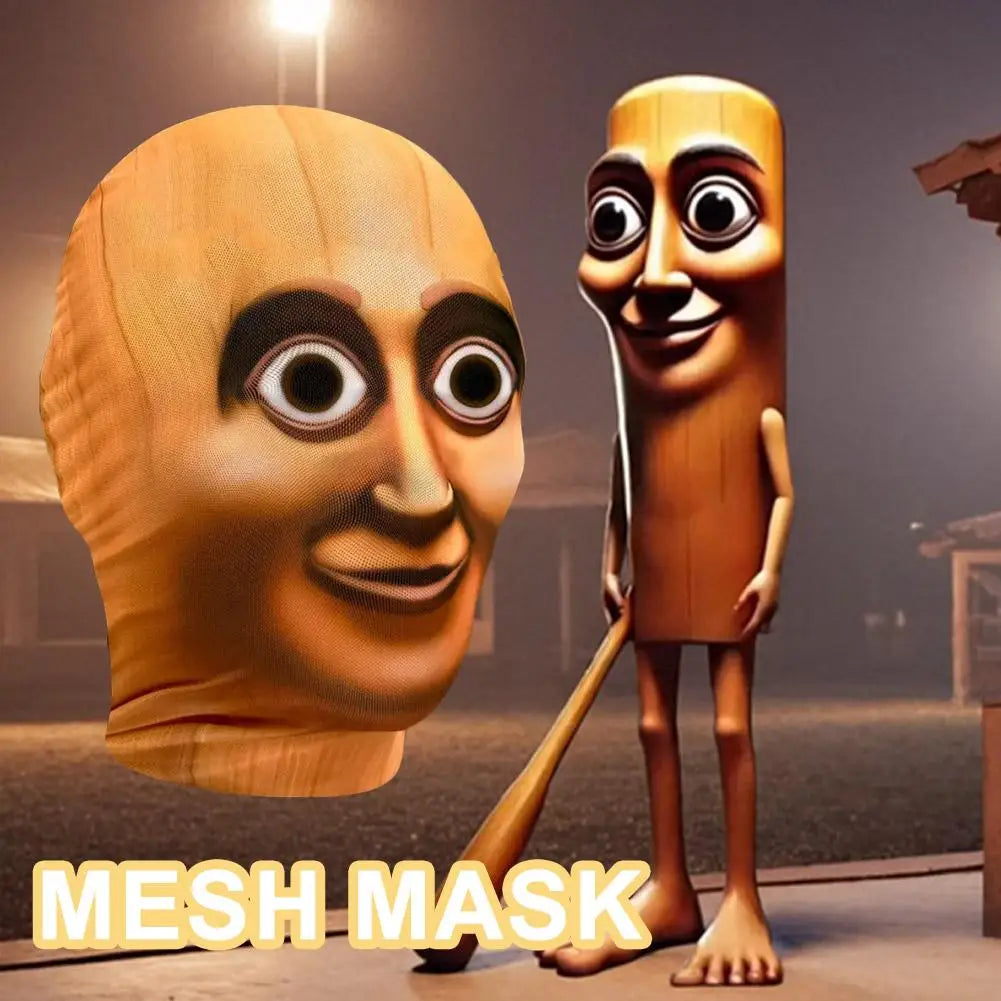 🎭 3D-Printed Full-Face Costume Mask