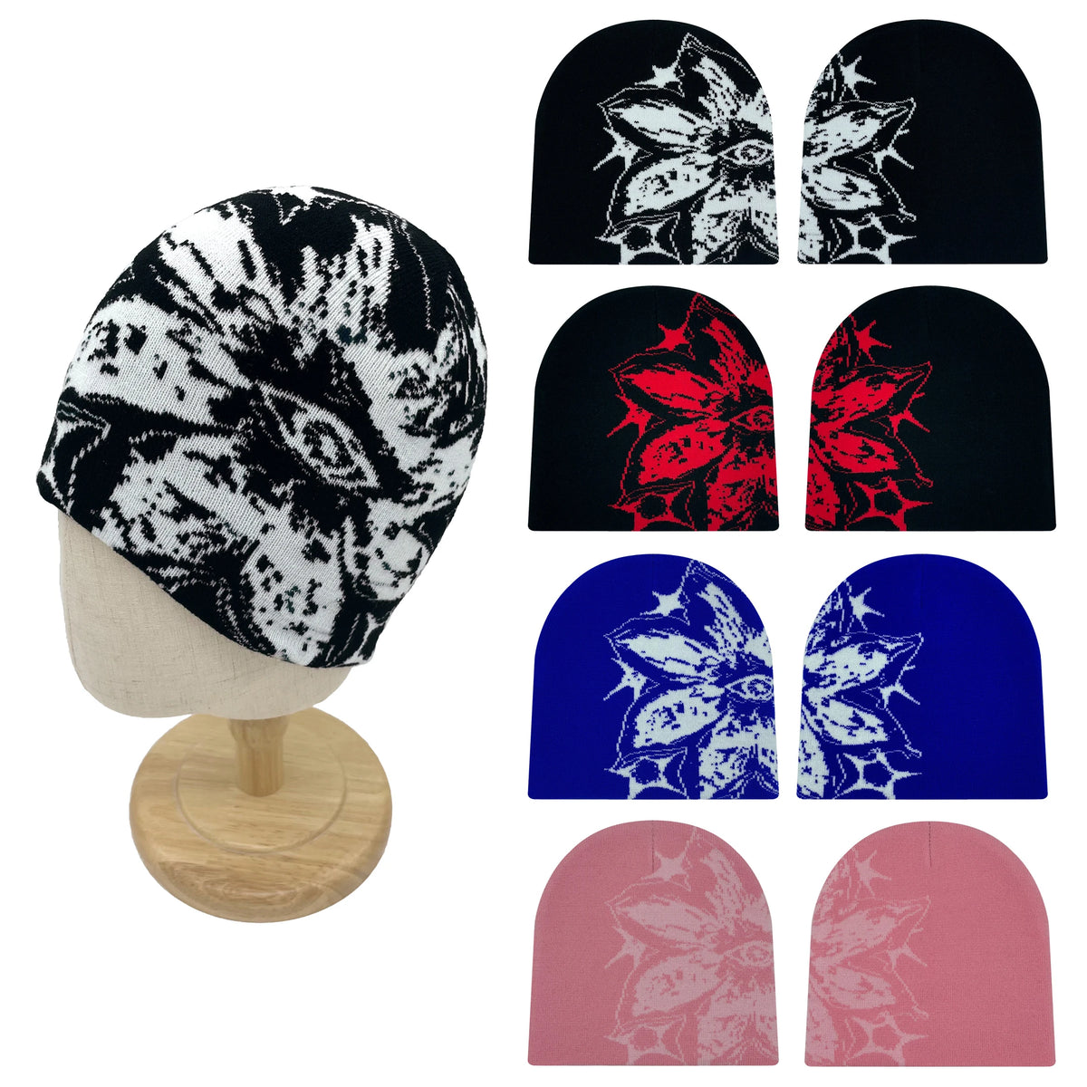 🧶 Jacquard Knit Beanie