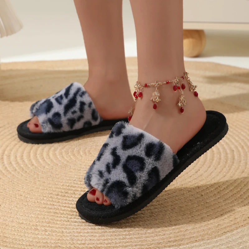 ☁ Plush-Lined EVA House Slippers