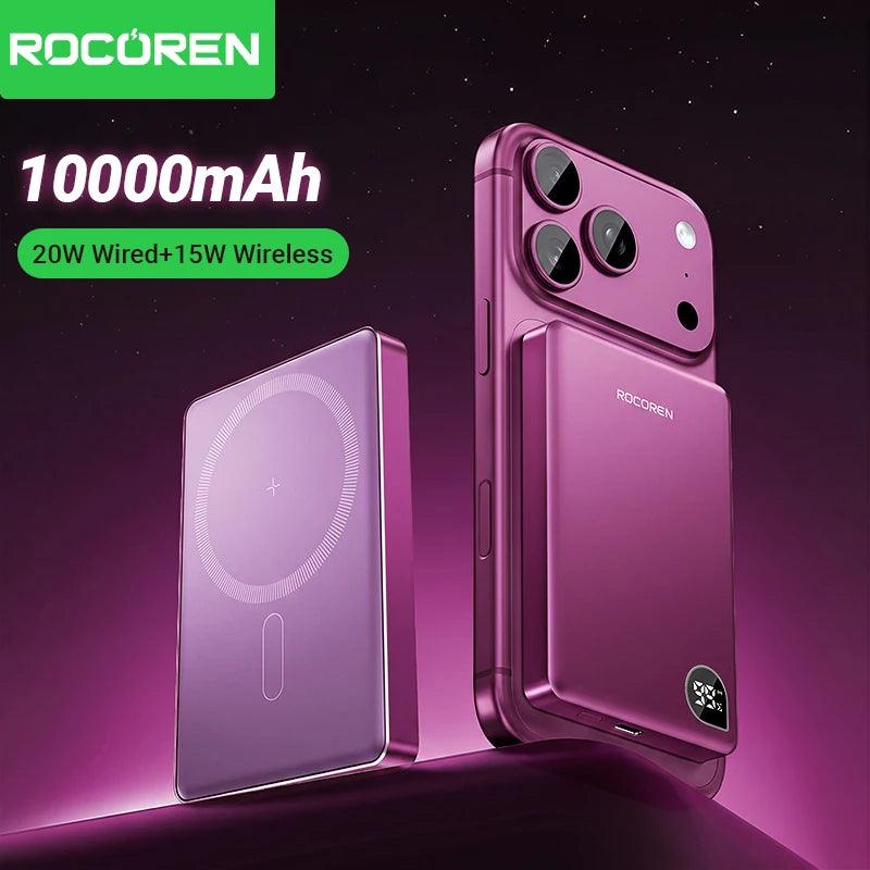✧ Magnetic Wireless Power Bank