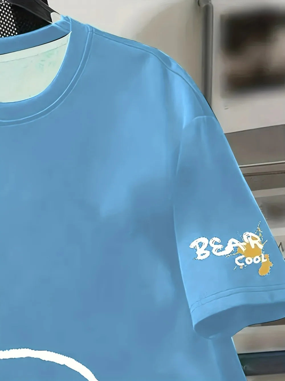 ☻ Men's Cartoon Bear Graphic Tee