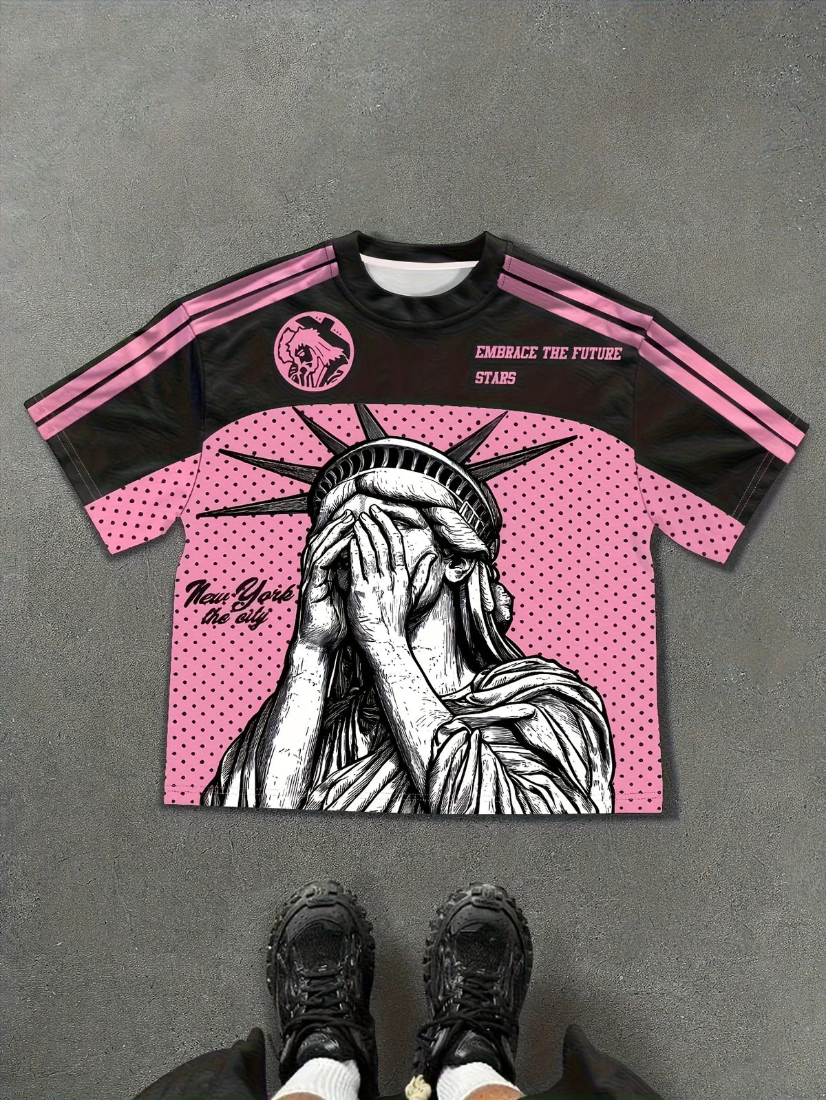 ⟡ Men's 3D Graphic Summer Tee