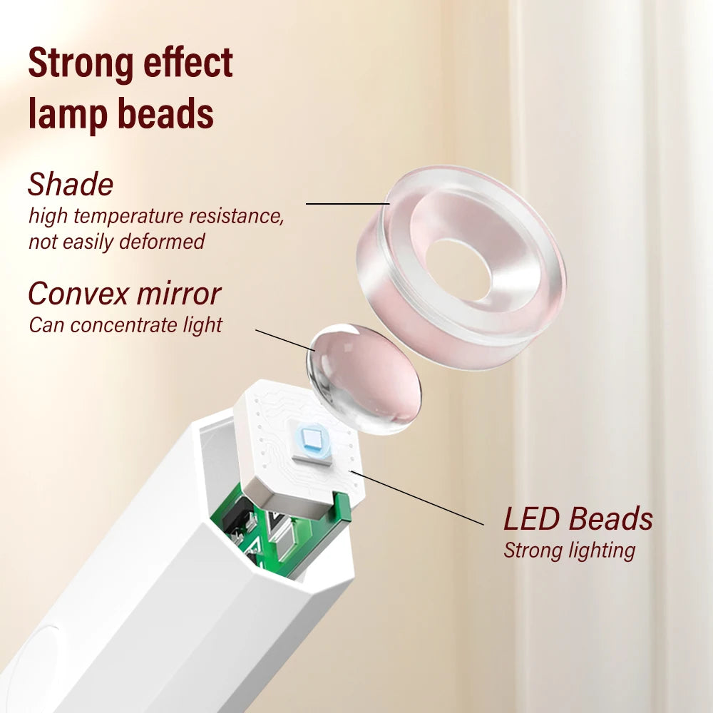 ✧ Mini UV LED Nail Lamp