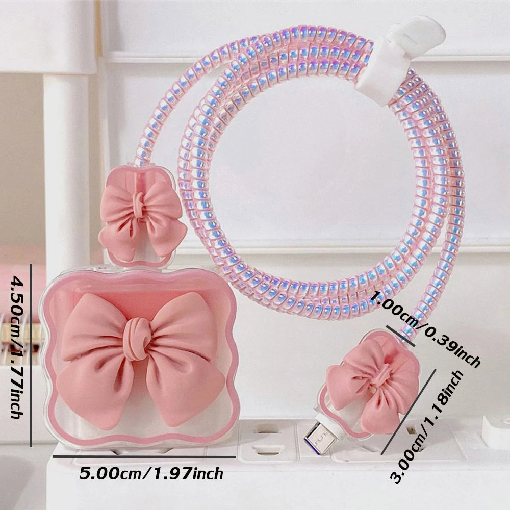 ⟡ Silicone Charger & Cable Organizer